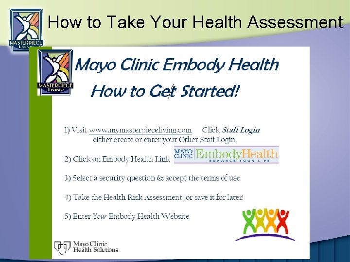 How to Take Your Health Assessment 