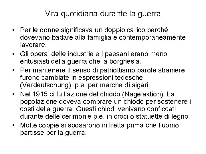 Vita quotidiana durante la guerra • Per le donne significava un doppio carico perché