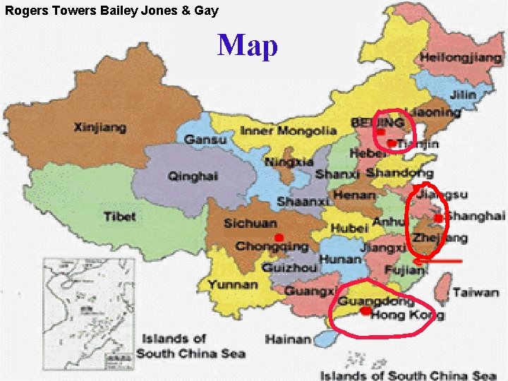 Rogers Towers Bailey Jones & Gay Map 