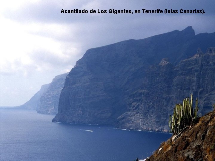 11 -Acantilado de Los Gigantes, en Tenerife (Islas Canarias). 