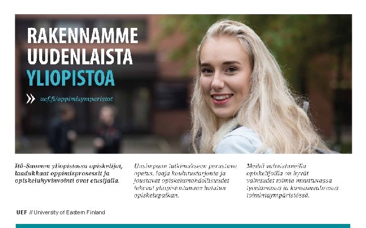 UEF // University of Eastern Finland 