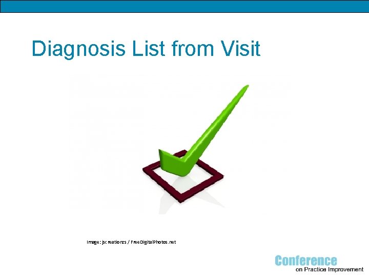 Diagnosis List from Visit Image: jscreationzs / Free. Digital. Photos. net 