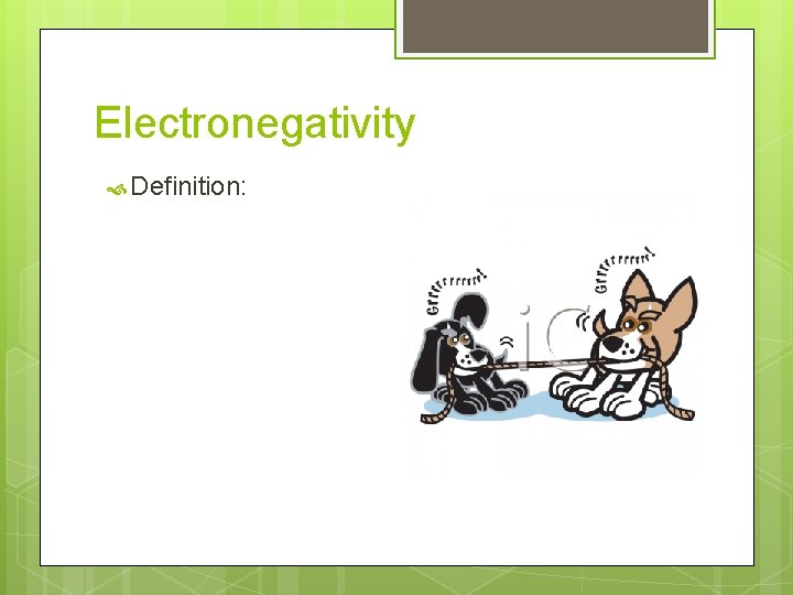 Electronegativity Definition: 