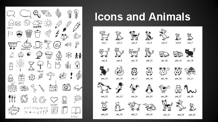 Icons and Animals 