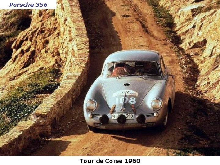 Porsche 356 Tour de Corse 1960 