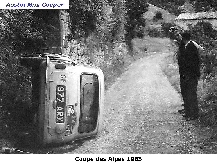Austin Mini Cooper Coupe des Alpes 1963 