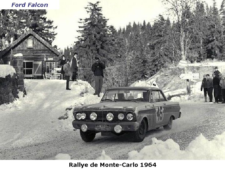 Ford Falcon Rallye de Monte-Carlo 1964 