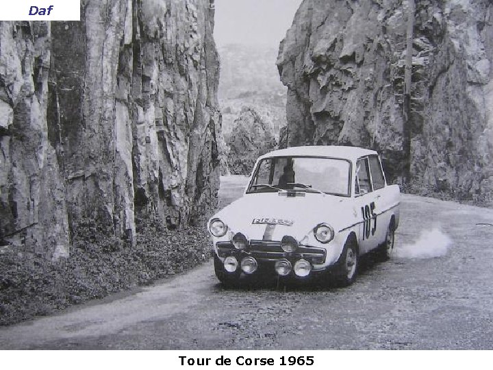 Daf Tour de Corse 1965 