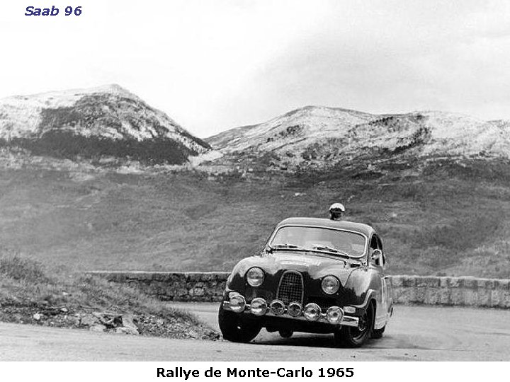 Saab 96 Rallye de Monte-Carlo 1965 