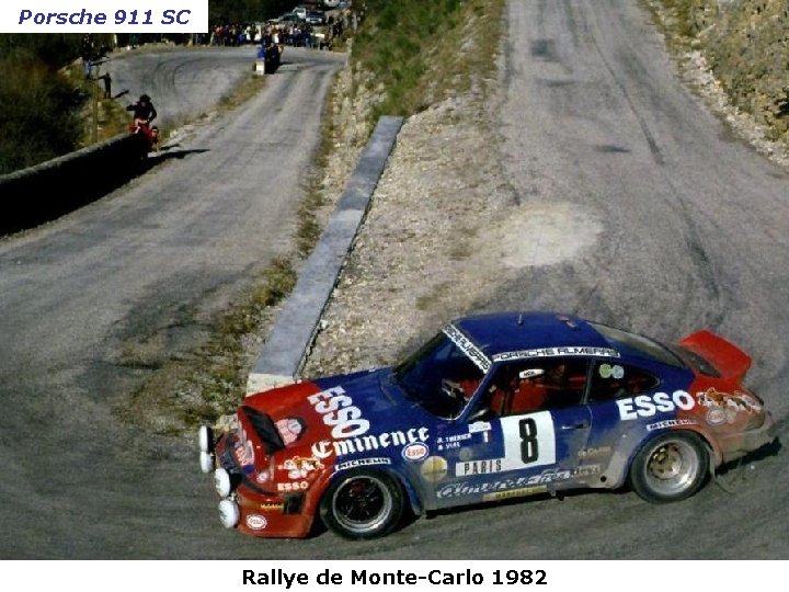 Porsche 911 SC Rallye de Monte-Carlo 1982 