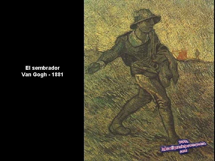 El sembrador Van Gogh - 1881 