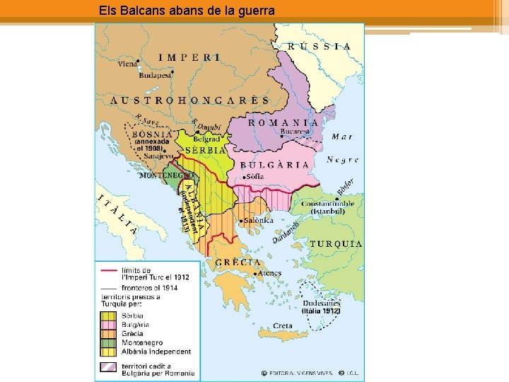 Els Balcans abans de la guerra 
