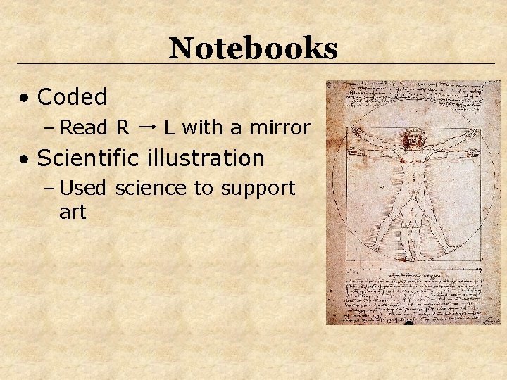 Notebooks • Coded – Read R L with a mirror • Scientific illustration – Notebooks • Coded – Read R L with a mirror • Scientific illustration –