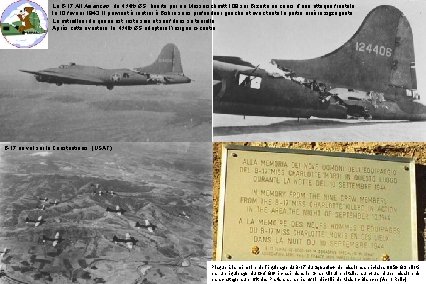 Le B-17 All American, du 414 th BS, heurté par un Messerschmitt 109 sur