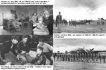 Berteaux, le 7 mars 1943 – QG du 310 th BG dans l’école d’agriculture,