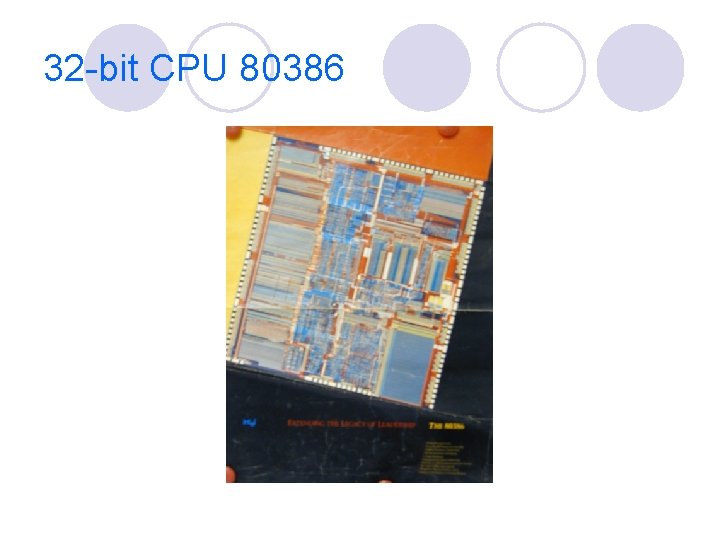 32 -bit CPU 80386 