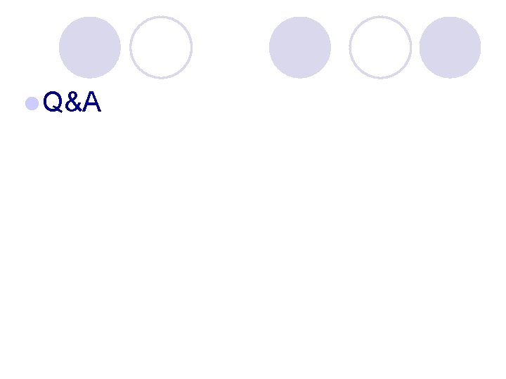 l Q&A 