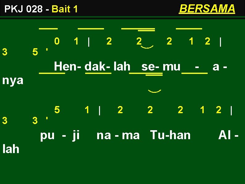 BERSAMA PKJ 028 - Bait 1 0 3 1 | 2 2 2 1