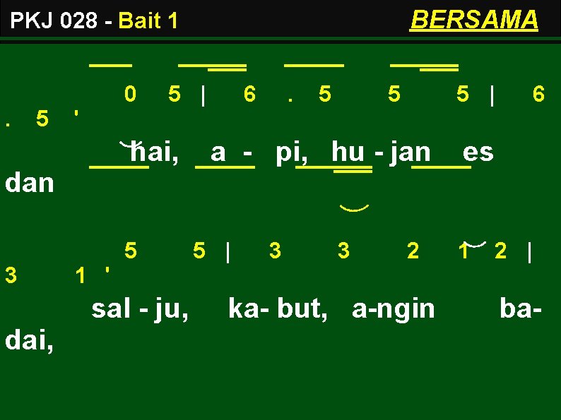 BERSAMA PKJ 028 - Bait 1 0. 5 5 | 6 . 5 5