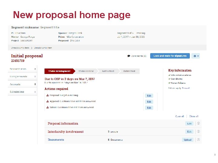 New proposal home page 8 New proposal home page 8