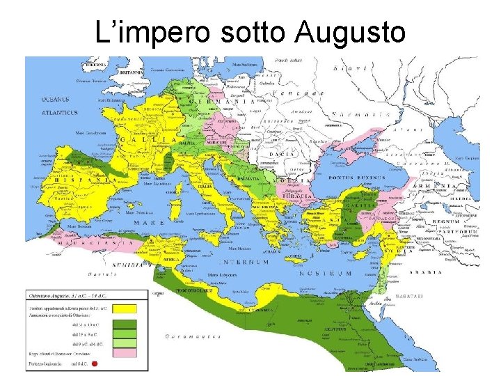 L’impero sotto Augusto 