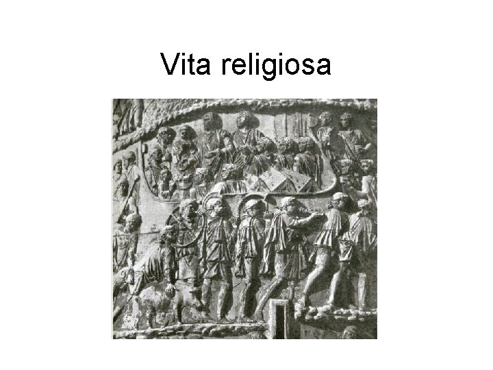 Vita religiosa 