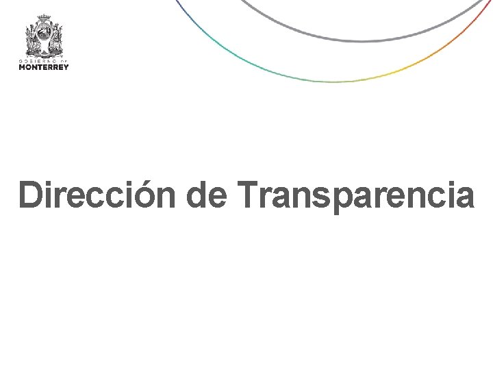 Dirección de Transparencia 