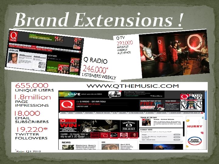 Brand Extensions ! 
