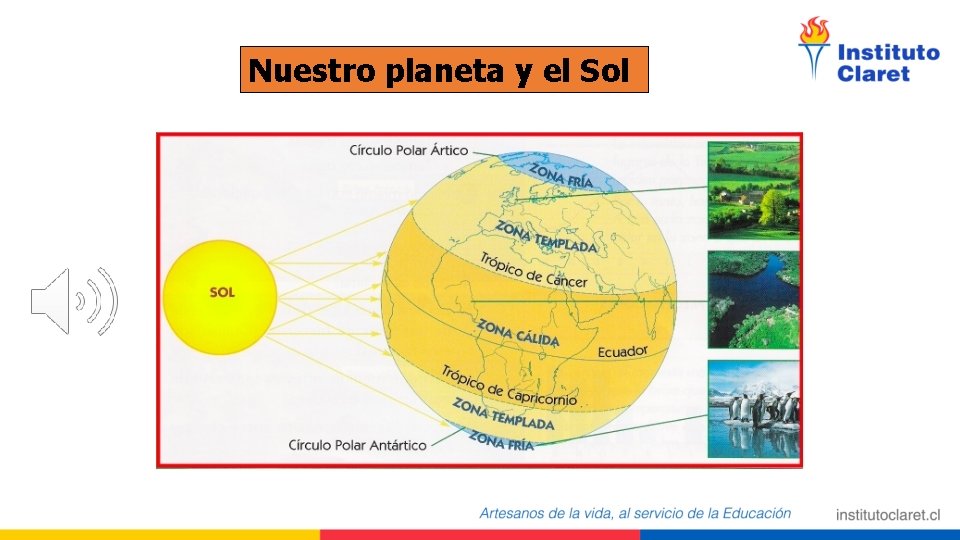 Nuestro planeta y el Sol 