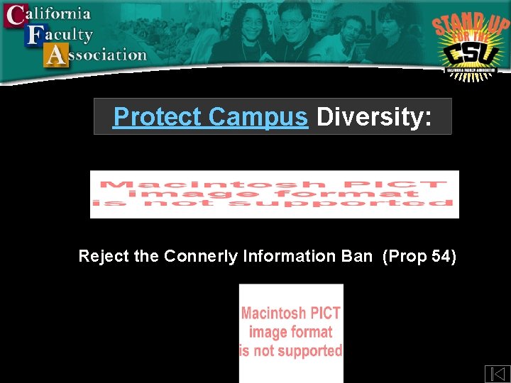 Protect Campus Diversity: Reject the Connerly Information Ban (Prop 54) 