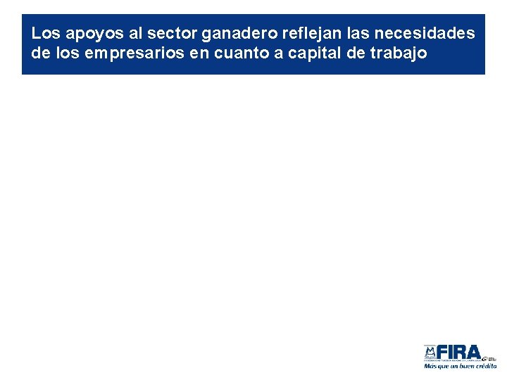 Los apoyos al sector ganadero reflejan las necesidades de los empresarios en cuanto a