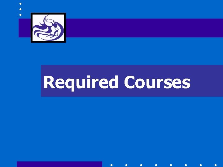 Required Courses 