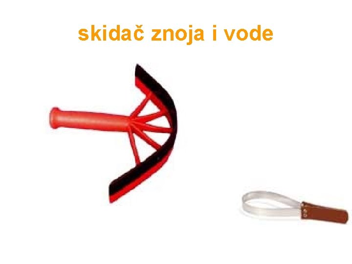 skidač znoja i vode 