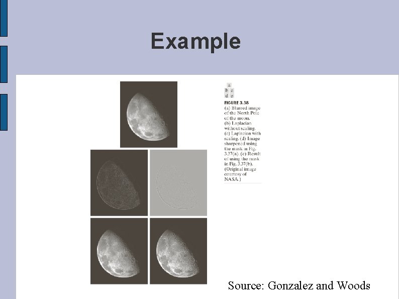 Example Source: Gonzalez and Woods 