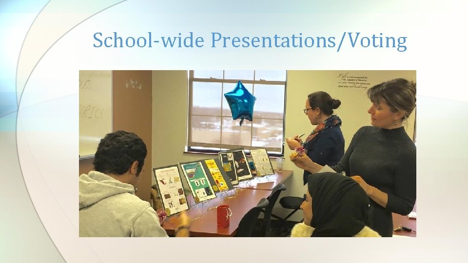 School-wide Presentations/Voting 