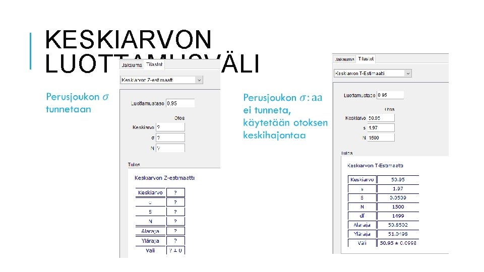 KESKIARVON LUOTTAMUSVÄLI 