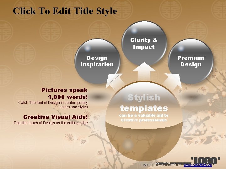 Click To Edit Title Style Clarity & Impact Design Inspiration Pictures speak 1, 000