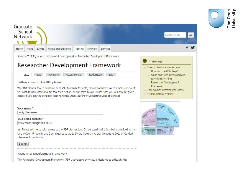 Introduction to the Graduate School Network GSN Emily