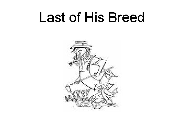 Last of His Breed 