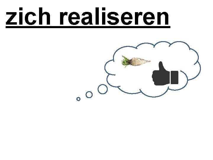 zich realiseren 