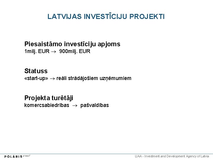 investīciju projektu reitings internetā)