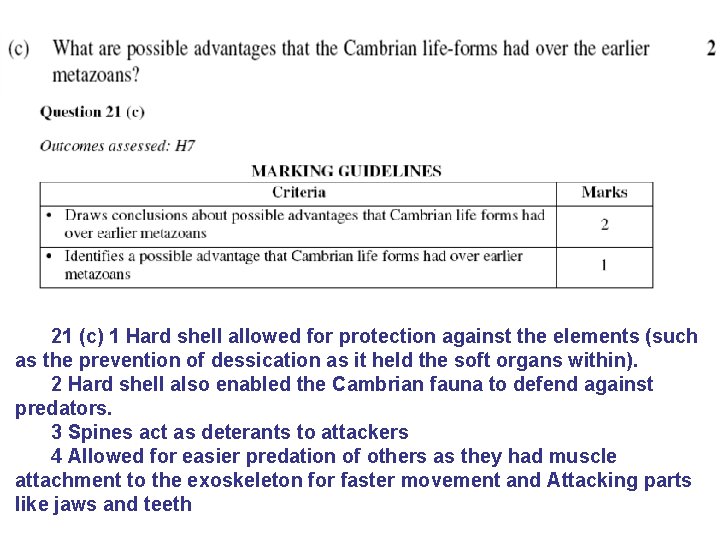 21 (c) 1 Hard shell allowed for protection against the elements (such as the