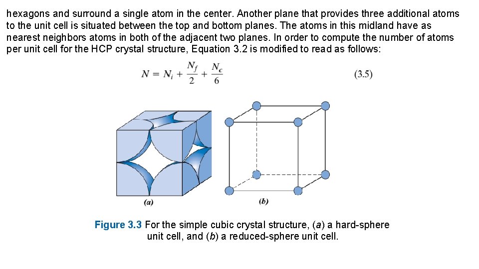 hexagons and surround a single atom in the center. Another plane that provides three hexagons and surround a single atom in the center. Another plane that provides three
