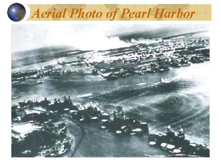 Aerial Photo of Pearl Harbor 