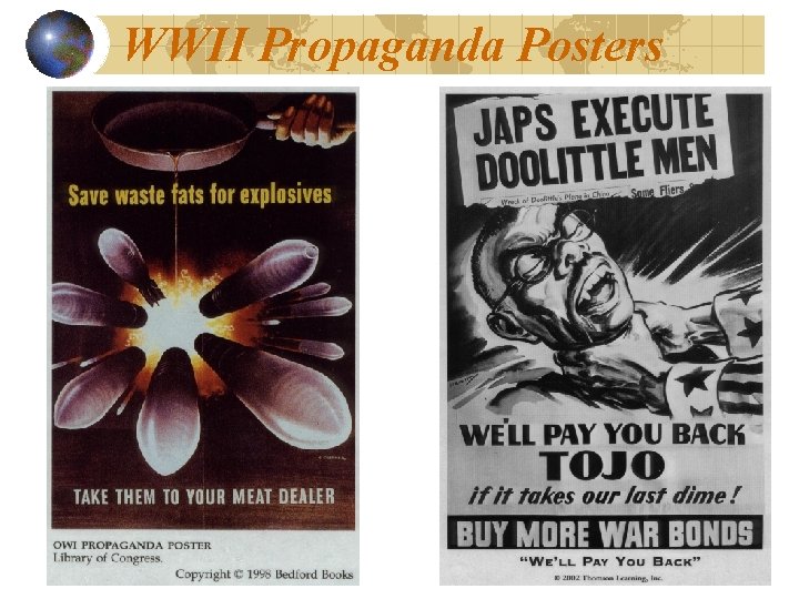 WWII Propaganda Posters 