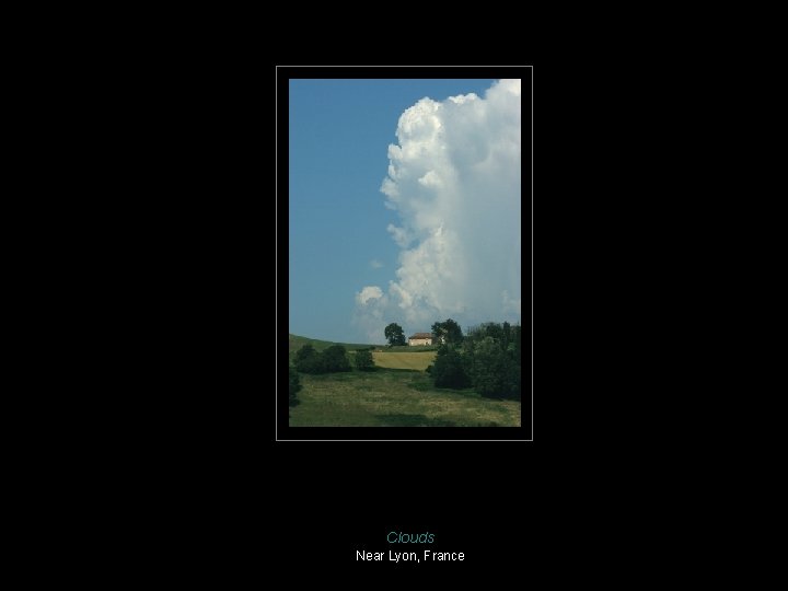 Clouds Near Lyon, France 