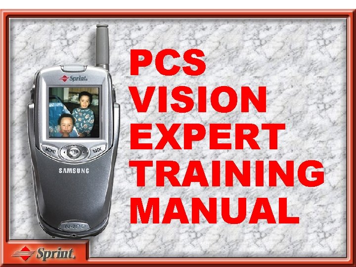 PCS VISION EXPERT TRAINING MANUAL 