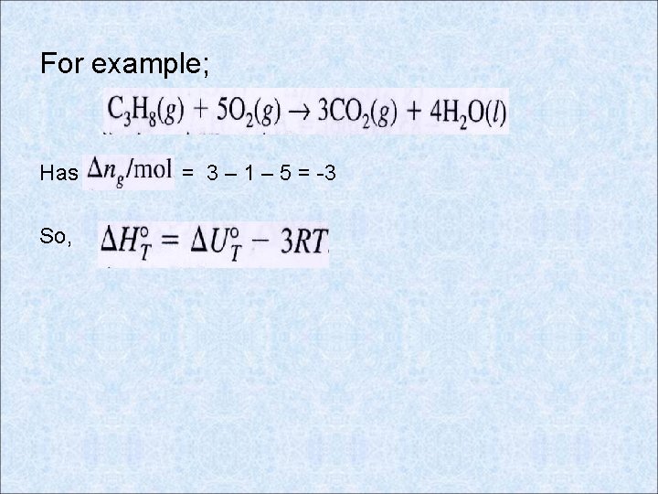 For example; Has So, = 3 – 1 – 5 = -3 