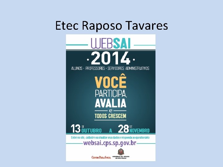 Etec Raposo Tavares 