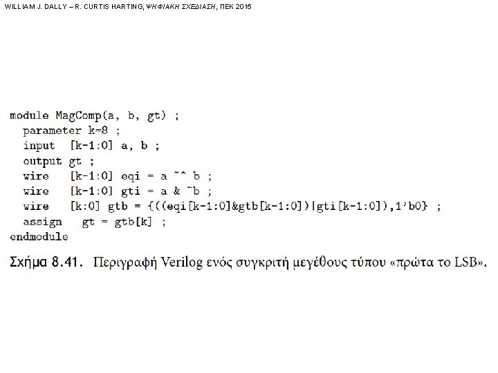 WILLIAM J. DALLY – R. CURTIS HARTING, ΨΗΦΙΑΚΗ ΣΧΕΔΙΑΣΗ, ΠΕΚ 2015 